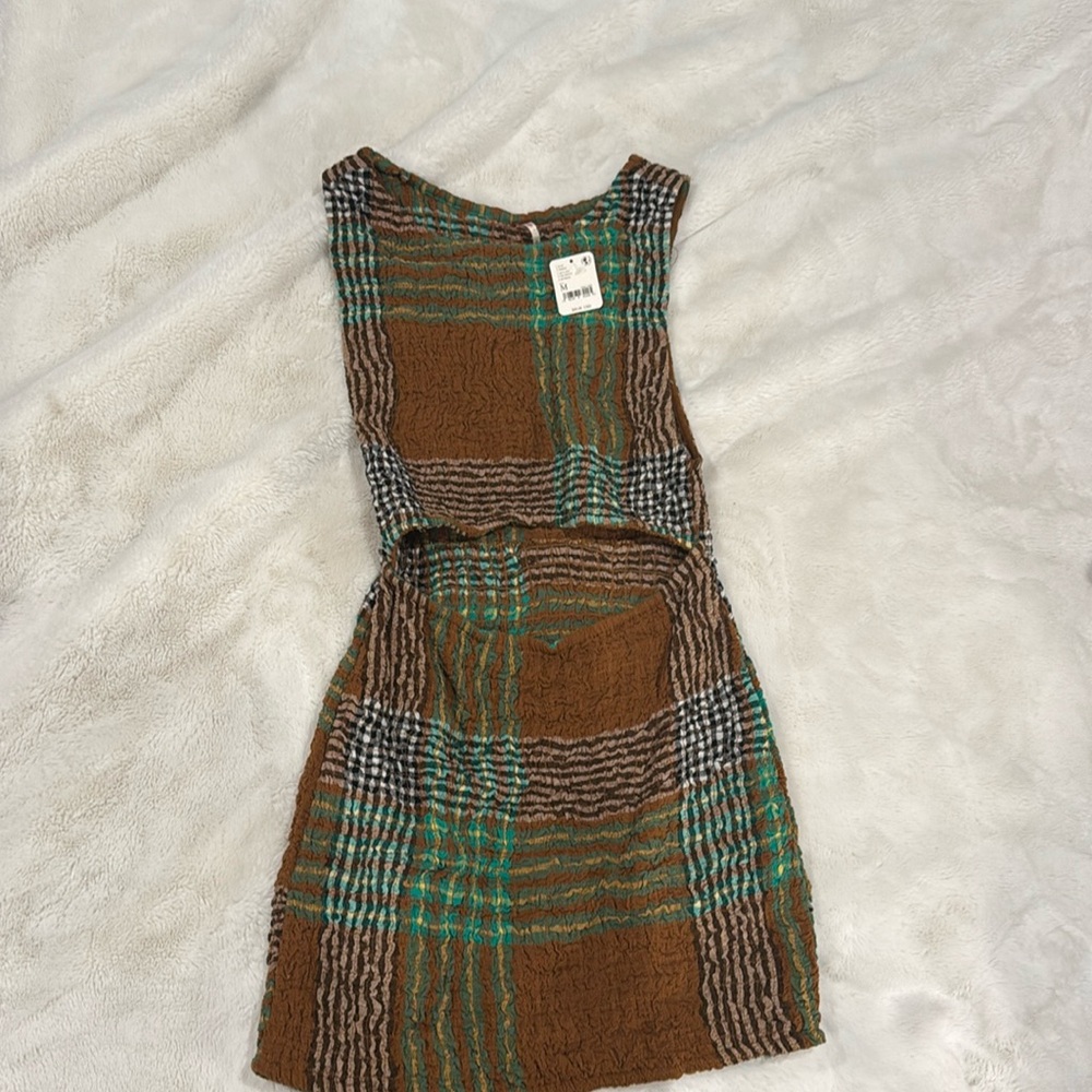 Free people mini slit dress